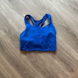 LULULEMON Stash It Bra Blue Sz 8